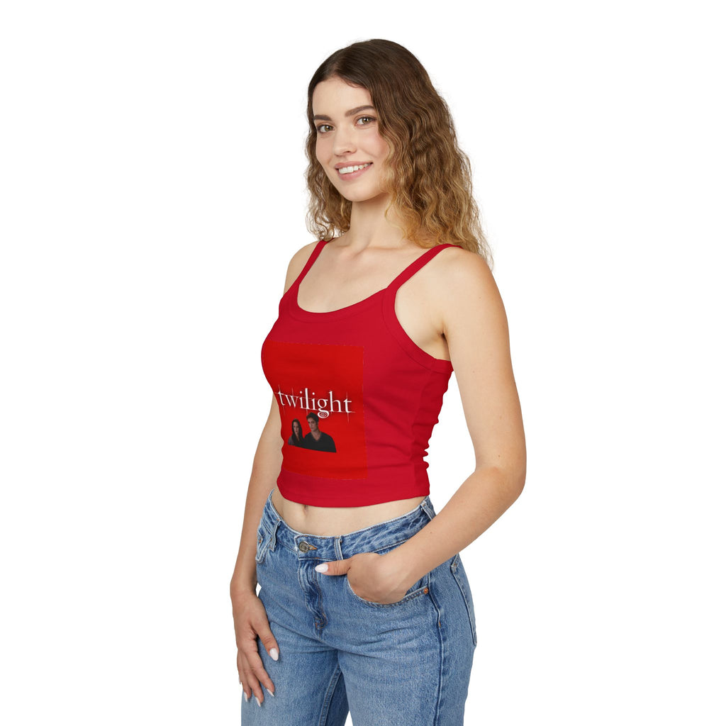 Twilight Movie Crop Tank Top – Bella & Edward Fan Graphic